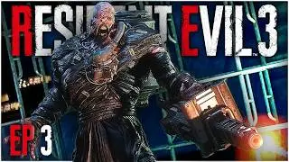 THIS BOSS BATTLE IS IMPOSSIBLE ON HARDCORE! | Resident Evil 3 (Ep 3)