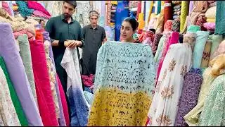 Most Viral Ombre Cutwork Crochet Special Eid Discount | Cotton, Chiffon, Crepe and Organza Fabrics