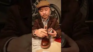 Immersion maintenance leather shoes