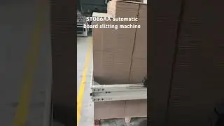 ST086AA automatic board slitting machine, board slitter, board cutter, carton board slitting machine