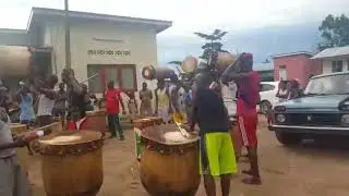 Burundi drummers (Kamenge part 3)