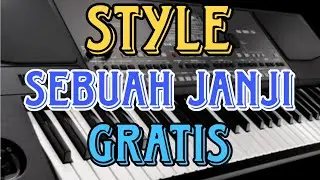style, SEBUAH JANJI,korg pa 300 600 700,triaz 2020.