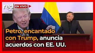 Rueda de prensa de Gustavo Petro: NUEVOS ACUERDOS tras reunión con Donald Trump en Estados Unidos