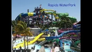 Rapids Water Park 4k (Pov) Water Slides