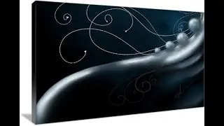Easy beautiful abstract painting/Krita Art