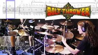 BOLT THROWER - When Cannons Fade - drum cover + notation