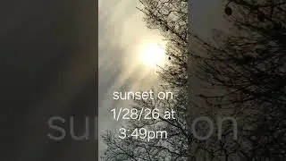 showing you guys pictures of the sunset