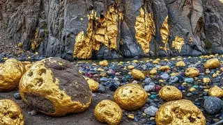 wow Nature’s Hidden Vault: Rare Gold and Gemstones Discovered by Accident!