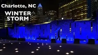 big SNOW STORM hits Charlotte NC