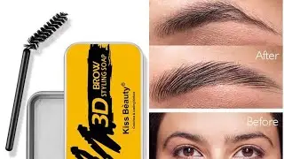 KISS BEAUTY 3D EYEBROW STYLING SOAP, BROWS SOAP, NEW TRENDING🔥🔥 VIRAL AND STYLISH EYEBROW HACK SOAP🧼