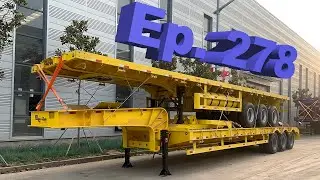 P278 Saving Lot Of Shipping Cost By Combine STAR TRAILER Vehicles Made For Kenya Market Mombasa Port