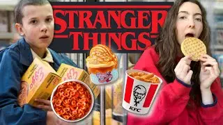 I Only Ate STRANGER THINGS FOOD for 24 hours