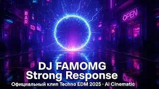 DJ FAMOMG &ndash; Strong Response (официальный техно-EDM клип 2025) AI Cinematic