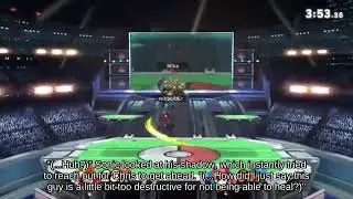 Ultimate - Perfect Shield Bayonetta holding Hocotate Bomb attacks with Smoke Ball?