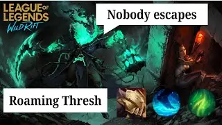 Wild Rift Roaming Speedy Thresh Support | 79 souls stack | 18' Ranked Gameplay