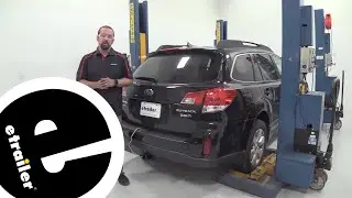 etrailer | Curt T-Connector Vehicle Wiring Harness Installation - 2012 Subaru Outback Wagon