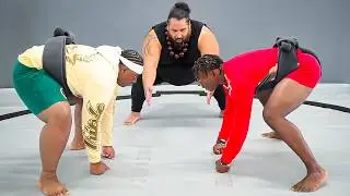 iShowSpeed's First Time Sumo Wrestling!
