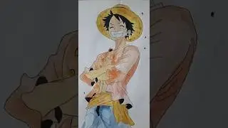 Wait for the Final Luffy 😳🔥 | One Piece Drawing #luffy #anime #onepiece #shorts #viral