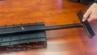 coffin Case Display - Adjustable Width