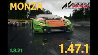 LAMBORGHINI HURACAN GT3 EVO | 1:47.1 | MONZA HOTLAP | ACC 1.8.21
