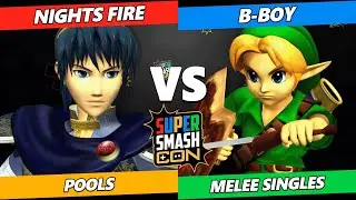 SSC 2022  - Nights Fire (Marth) Vs. B-Boy (Young Link) Smash Melee Tournament