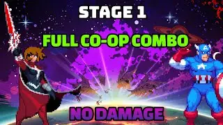 Cosmic Invasion (Demo) 2P Co-op Stage 1 Full Combo / No Damage / No Tag & Assist