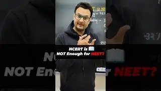 NCERT is NOT Enough for NEET?  - By Sarvesh Sir #shorts #neet2026 #sankalpneetvedantu