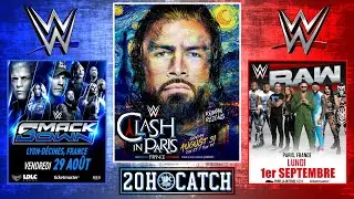 WWE CLASH IN PARIS + SmackDown & Raw - Triple Review - #20hCatch