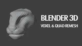 Blender 3D Tutorial:  Remesh