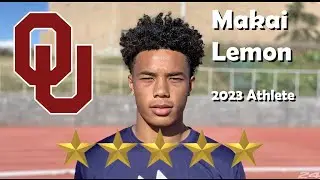 2023 5 Star Athlete Makai Lemon Commits to Oklahoma