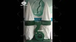 CNC Machine Big Air Volume Woodworking Bag Dust Collector, Air Purification System, Dust Collector