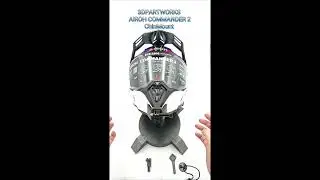 AIROH COMMANDER 1/2 - BMW MOTORRAD GS PURE KASK 3DPARTWORKS CHINMOUNTS SETİ MONTAJI 