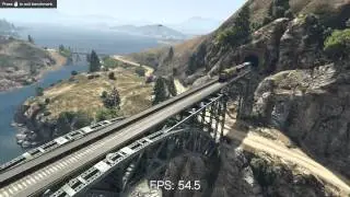 60fps GTA 5 benchmark test | GTX 660 2GB SC | Intel i3 4330 @ 3.50GHz