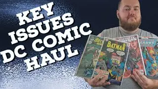 Huge DC key Issues Comic Haul! From Instagram?!