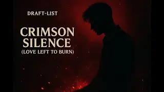 Crimson Silence (Love Left to Burn) &ndash; Dark Emotional Melodic Rap Song | Emo Rap 2025 | Draft-List