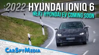 2022 Hyundai Ioniq 6 Prototype Spied Testing Near N&uuml;rburgring - Compact Electric Sedan Coming Soon