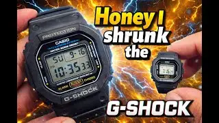 Не поверите, что G-Shock сделали со своими самыми продаваемыми часами &mdash; модель DW5600 стала меньш...