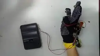 Wearable Instrument - AM radio frequencies hacking glove