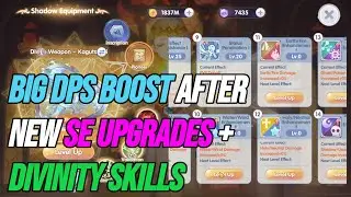 Big dps Boost after new SE upgrades + new Divinity skills | rox | Ragnarok X: Next Generation