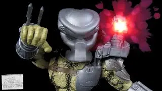 Lanard 12 Inch Jungle Hunter Predator - Large Deluxe Light Up Yautja Figure Review