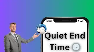 How to Set Quiet Ending Time on Thunderbird | Resume Notifications Automatically 2025