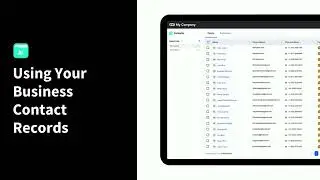 Using Your Business Contact Records