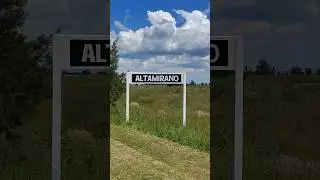 Названия улиц Альтамирано и Кампо в Коронеле Брандсене, Буэнос-Айрес, Аргентина