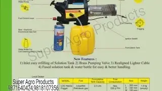 How to use Mini Fogging Machine | Super Agro Products
