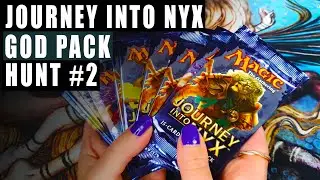 ASMR - Magic The Gathering Journey Into Nyx God Pack Hunt #2