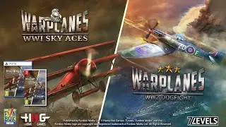 Warplanes: WW1 Sky Aces + Warplanes: WW2 Dog Fight - Trailer | PS5