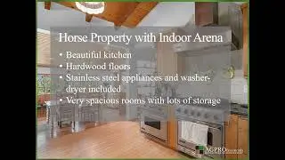 Horse Property on Almost 10 Acres with Indoor Arena