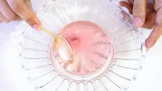 How to make Wagashi Spring Cherry Blossom Flower Sakura Agar Jelly