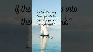 &ldquo;Christians should live in the world|D.L.Moody#quotes#christianquotes#shorts#status