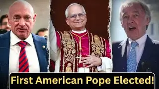 First American Pope Elected! 🇺🇸 Historic Moment Shocks the World 🌍 | Capitol Hill Reacts